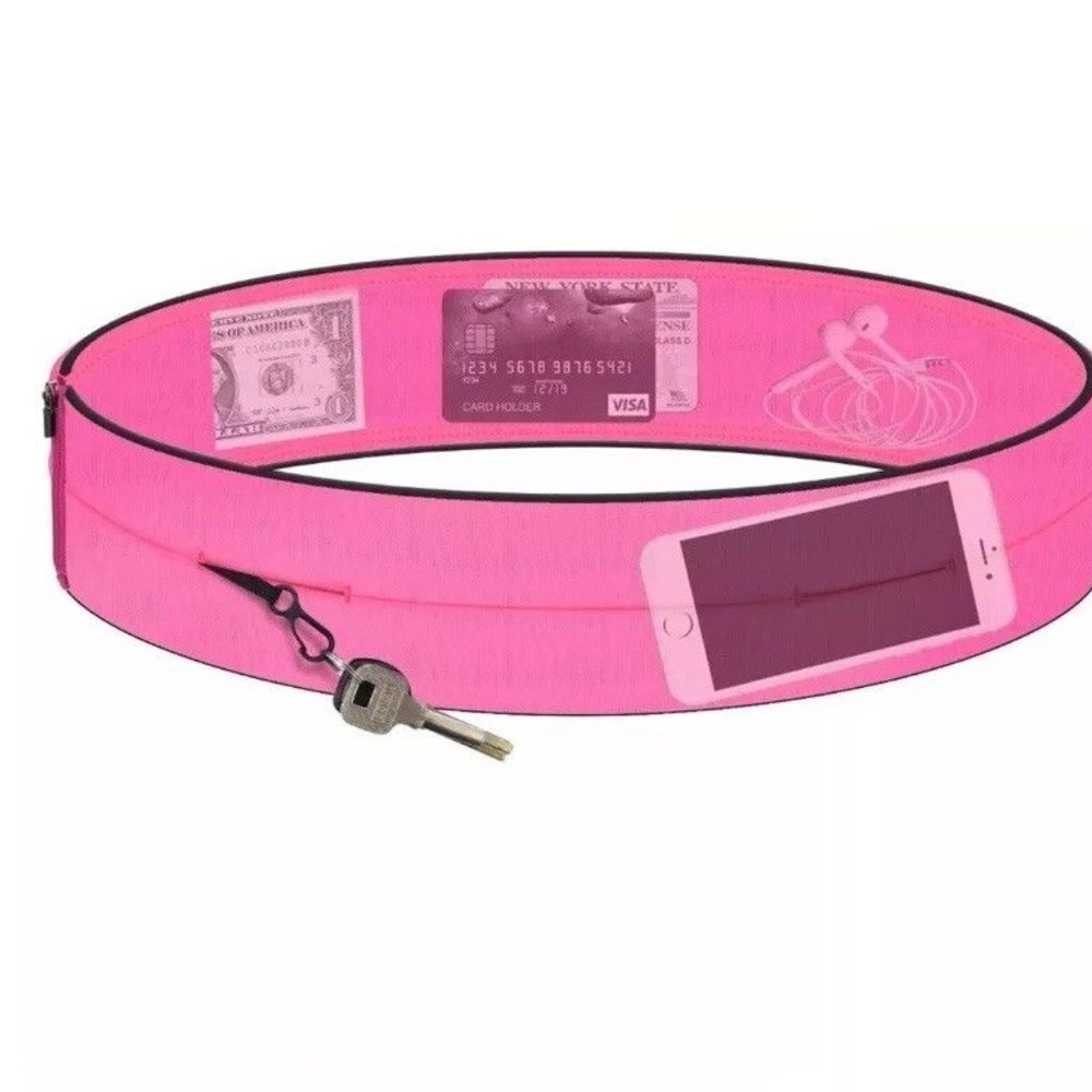 MoKo RUNNING Waist BELT (Magenta) - Large